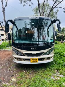 22 SEAT AC PUSHBACK Bus on Rent