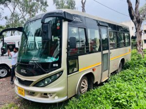 22 SEAT AC PUSHBACK Bus on Rent in Pune
